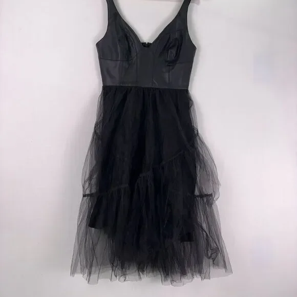 Anthropologie Elegant Black Dress - Picture 1 of 7